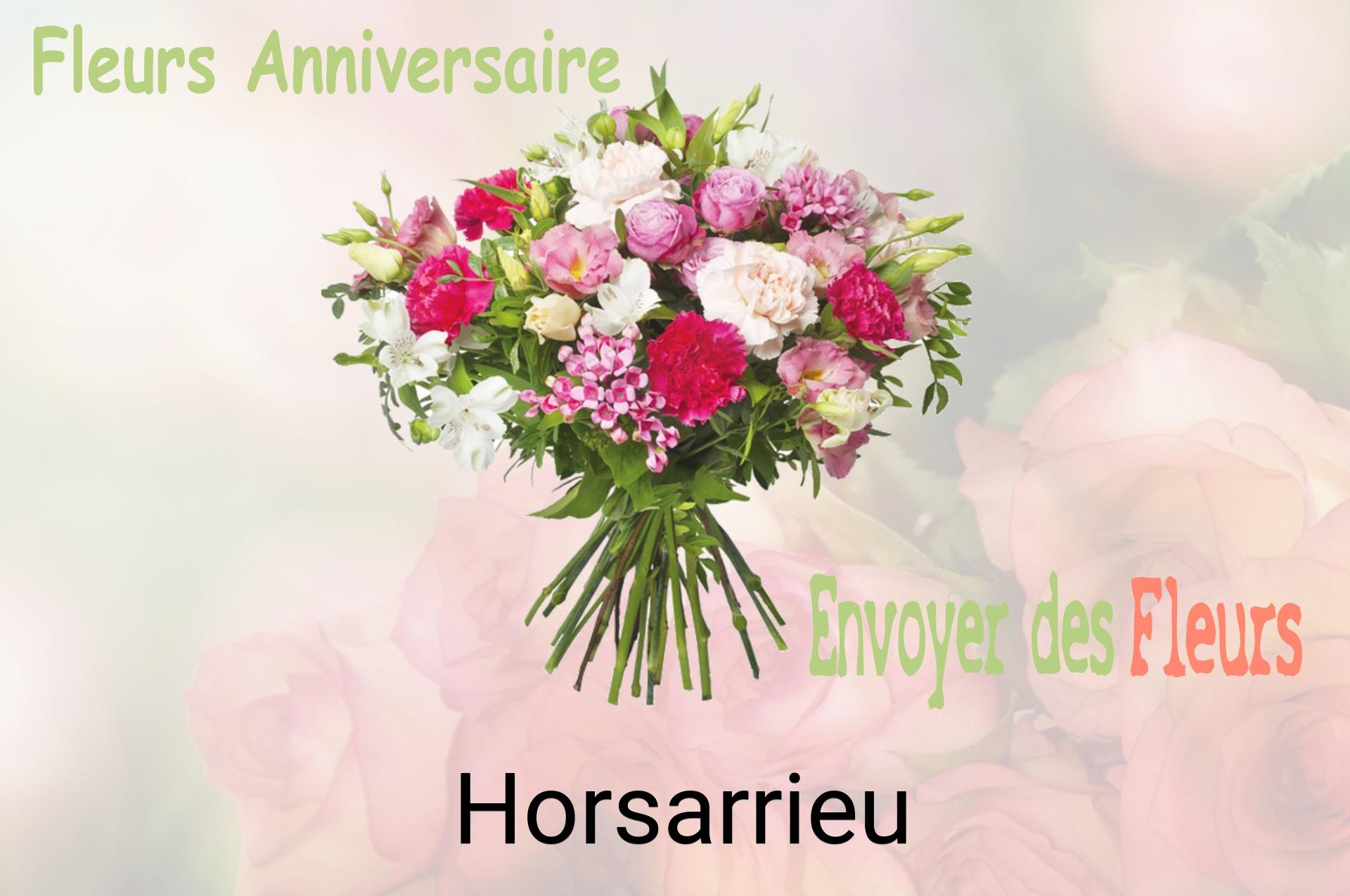 Bouquet de fleurs d’anniversaire livré à Horsarrieu